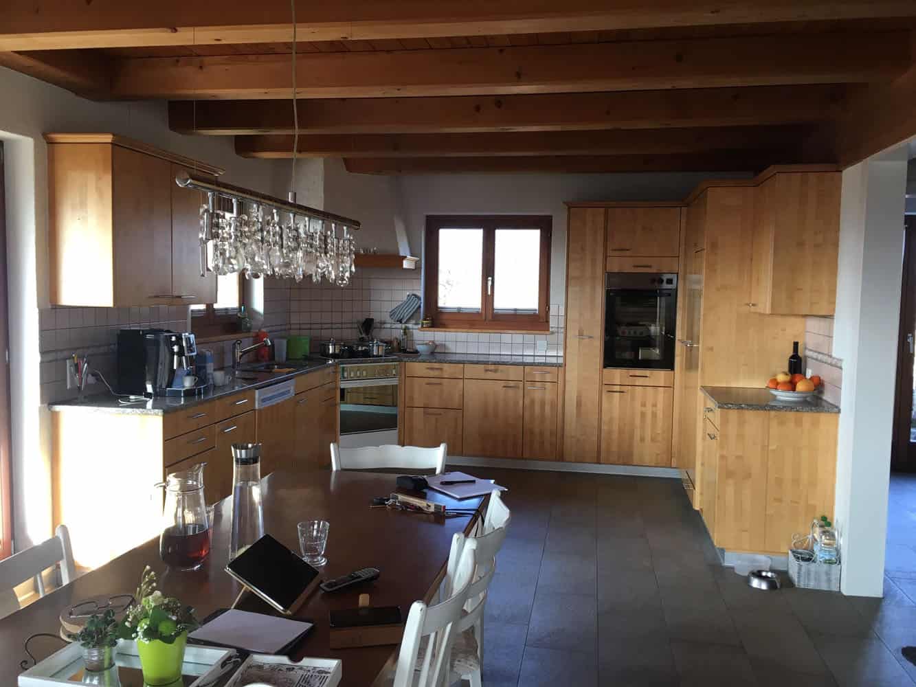 Küchenzeitreise - alte Küche